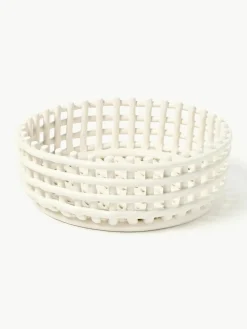 Handgefertigte Deko-Schale Centrepiece aus Keramik