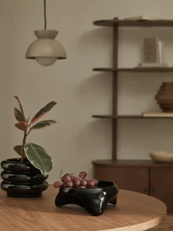 Handgefertigte Deko-Schale Ashley aus Glas