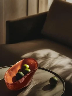 Handgefertigte Deko-Schale Ashley aus Glas