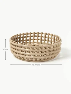 Handgefertigte Deko-Schale Centrepiece aus Keramik