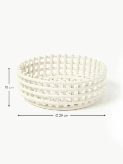 Handgefertigte Deko-Schale Centrepiece aus Keramik