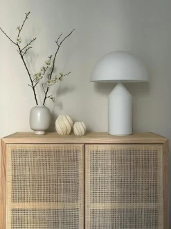 Handgefertigte Design-Kerze Florence, H 9 cm