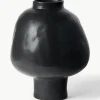 Handgefertigte Design-Vase Saki aus Steinzeug, H 40 cm