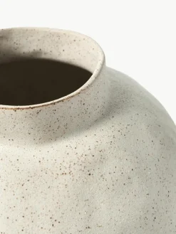 Handgefertigte Design-Vase Saki aus Steinzeug, H 40 cm