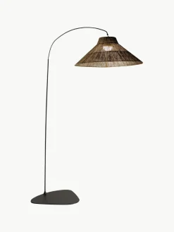 Handgefertigte dimmbare LED-Stehlampe Niza mit Fernbedienung