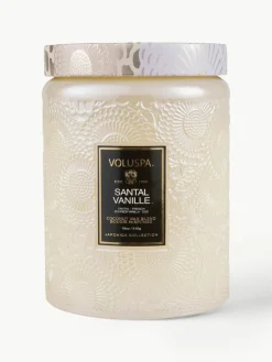 Handgefertigte Duftkerze Japonica Collection (Santal, Bourbon-Vanille & Oud)