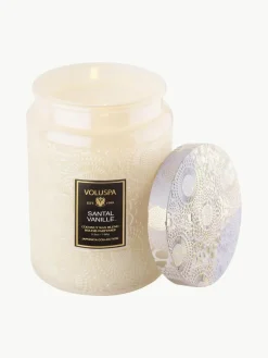 Handgefertigte Duftkerze Japonica Collection (Santal, Bourbon-Vanille & Oud)