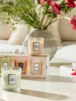 Handgefertigte Duftkerzen Home Refresh Demi, 3er-Set