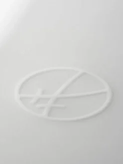 Handgefertigte Frühstücksteller Cosmopolitan aus Porzellan, 2 Stück