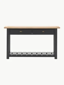 Handgefertigte Holz-Konsole Eton