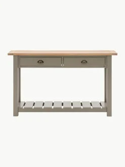 Handgefertigte Holz-Konsole Eton