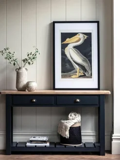 Handgefertigte Holz-Konsole Eton