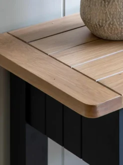 Handgefertigte Holz-Konsole Eton