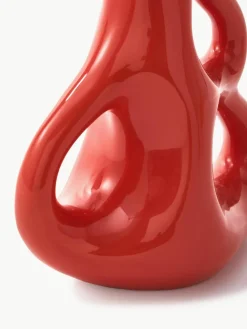 Handgefertigte Keramik-Vase Three Ears, H 21 cm