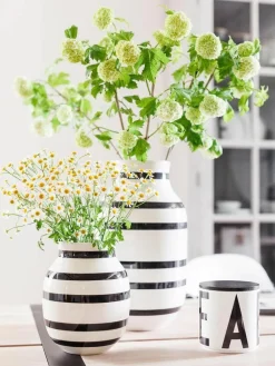 Handgefertigte Keramik-Vase Omaggio, H 20 cm