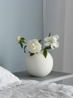 Handgefertigte Kugel-Vase Ball, H 20 cm