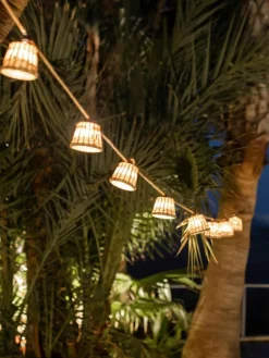 Handgefertigte LED-Lichterkette Aurora