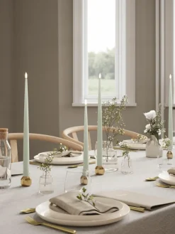 Handgefertigte LED-Stabkerzen Real Flame, H 28 cm, 2 Stück