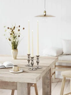 Handgefertigte LED-Stabkerzen Real Flame, H 28 cm, 2 Stück