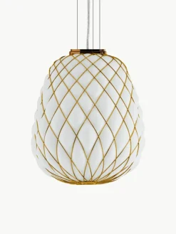 Handgefertigte Pendelleuchte Pinecone