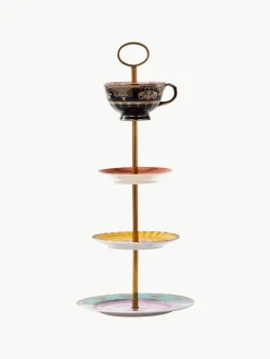 Handgefertigte Porzellan-Etagere Grandpa