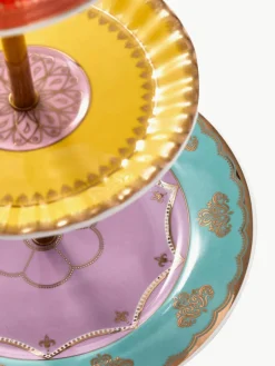 Handgefertigte Porzellan-Etagere Grandpa