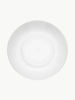 Handgefertigte Porzellan-Kaffeetassen Cosmopolitan mit Untertassen, 2 Stück