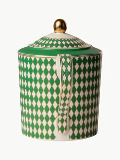 Handgefertigte Porzellan-Teekanne Chess, 1.1 L