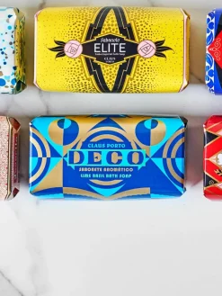 Handgefertigte Seife Deco (Zypresse, Eukalyptus, Kiefer & Zeder)