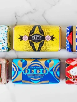 Handgefertigte Seife Elite (Mandarine, Sandelholz & Amber)