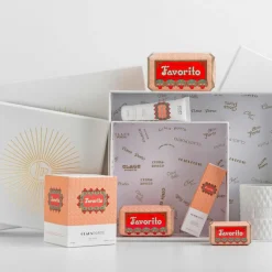 Handgefertigte Seife Favorito (Rote Beeren, Rosen, Pfeffer & Patchouli)