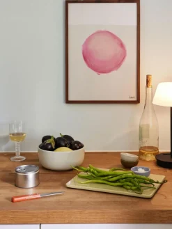 Handgefertigte Servierplatten Amare, 2er-Set