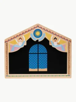 Handgefertigte Spiel-Weihnachtskrippe The Crib, 14er-Set