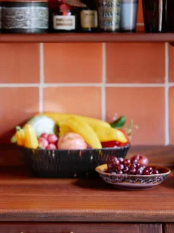 Handgefertigte Suppenteller 70's aus Steinzeug, 2 Stück