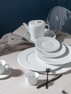 Handgefertigte Tassen Vitruv aus Porzellan, 2 Stück