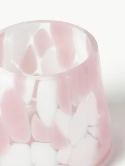 Handgefertigte Teelichthalter Sally, 2 Stück