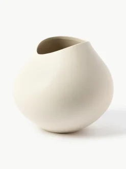 Handgefertigte Vase Opium aus Steingut, H 28 cm