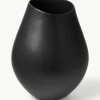 Handgefertigte Vase Opium aus Steingut, H 39 cm