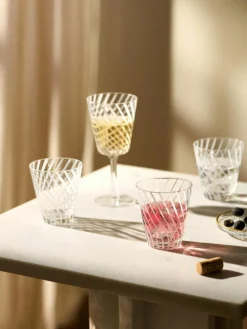 Handgefertigte Wassergläser Carson, 4 Stück