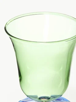 Handgefertigte Wassergläser Eve aus Borosilikatglas, 2 Stück