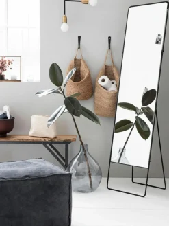 Handgefertigter Aufbewahrungskorb Mira aus Hanf