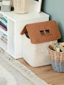 Handgefertigter Aufbewahrungskorb House