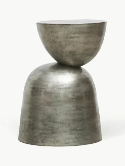 Handgefertigter Beistelltisch Heena aus Aluminium