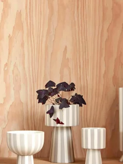 Handgefertigter Übertopf Toppu, H 24 cm