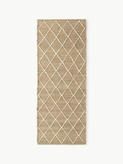 Handgefertigter Jute-Läufer Kunu