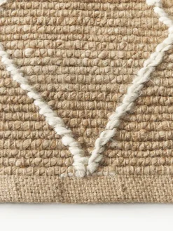 Handgefertigter Jute-Läufer Kunu