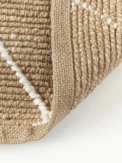 Handgefertigter Jute-Läufer Kunu