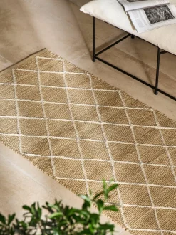 Handgefertigter Jute-Läufer Kunu