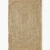 Handgefertigter Jute-Teppich Sharmila
