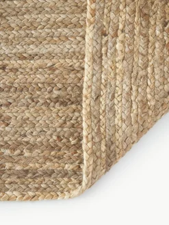 Handgefertigter Jute-Teppich Sharmila